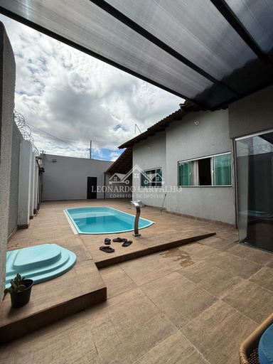 Casa de 3 quartos, no bairro morada nobre, em Caldas Novas | Eu Corretor