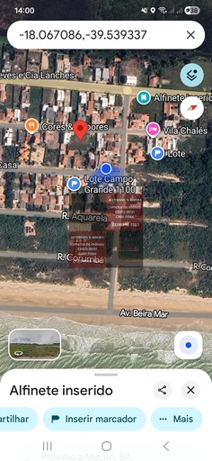 Lote/Terreno de 360m² no bairro BAIA DO SOL, em Mucuri | Eu Corretor