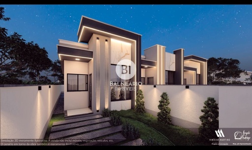 Casa de 2 quartos, 56m² no bairro Centro, em Canelinha | Eu Corretor