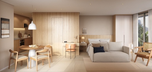 Apartamento de 1 quarto, no bairro LEBLON, em Rio de Janeiro | Eu Corretor