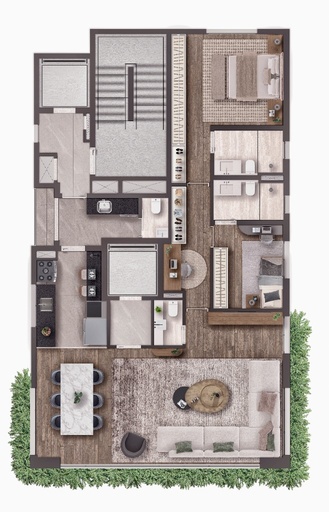 Apartamento de 2 quartos, 125m² no bairro EDIFICIO SAINT HILAIRE, em São Paulo | Eu Corretor