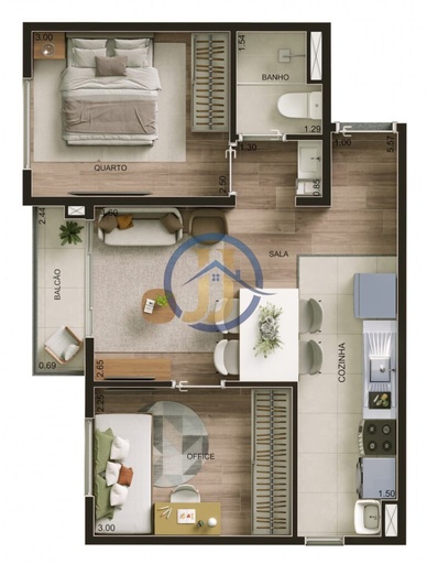 Apartamento de 2 quartos, no bairro Setor Central, em Goiânia | Eu Corretor