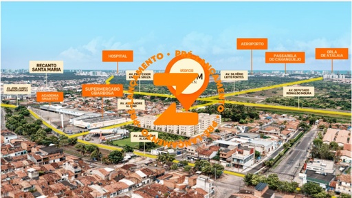Apartamento de 2 quartos, 40m² no bairro Marivan, em Aracaju | Eu Corretor