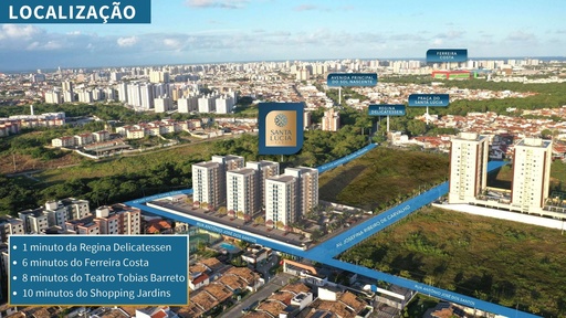 Apartamento de 2 quartos, 58m² no bairro Jabotiana, em Aracaju | Eu Corretor