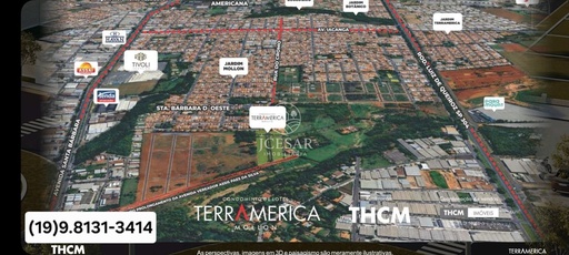 Loteamento no bairro Mollon , em Santa Bárbara D'Oeste | Eu Corretor