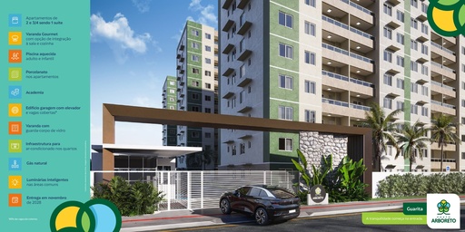 Apartamento de 2 quartos, 63m² no bairro Jabotiana, em Aracaju | Eu Corretor