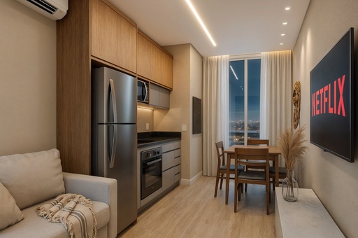 Flat de 1 quarto, 67m² no bairro Centro, em Bombinhas | Eu Corretor