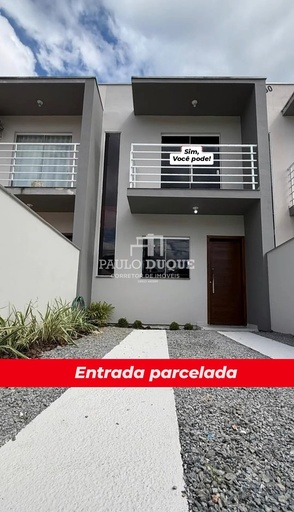 Sobrado de 2 quartos, no bairro Zantão, em Brusque | Eu Corretor