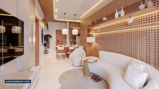 Studio de 1 quarto, 22m² no bairro Ponta do Seixas, em João Pessoa | Eu Corretor