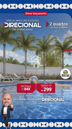 Apartamento de 2 quartos, 40m² no bairro Parque Tijuca, em Maracanaú | Eu Corretor