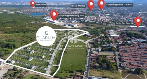 Lote/Terreno de no bairro Curicaca, em Caucaia | Eu Corretor