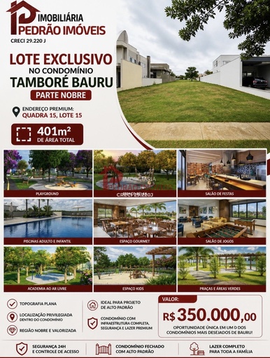 Lote/Terreno no bairro Bauru , em Bauru | Eu Corretor