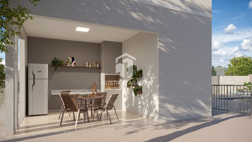 Apartamento de 2 quartos, 41m² no bairro Parque Albano (Jurema), em Caucaia | Eu Corretor