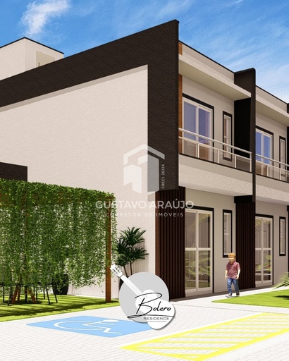 Casa de 2 quartos, 61m² no bairro Mestre Antônio, em Caucaia | Eu Corretor