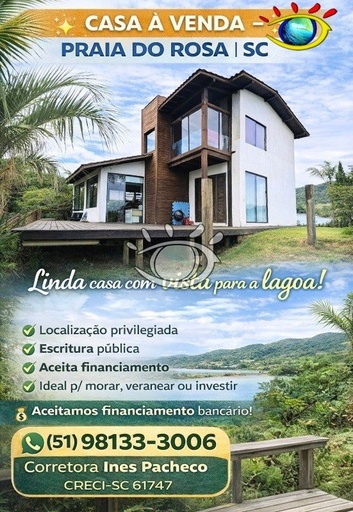 Casa de 3 quartos, 170m² no bairro Ponta da Piteira, em Imbituba | Eu Corretor