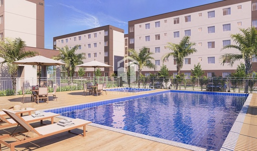 Apartamento de 2 quartos, 40m² no bairro Mangabeira, em Eusébio | Eu Corretor