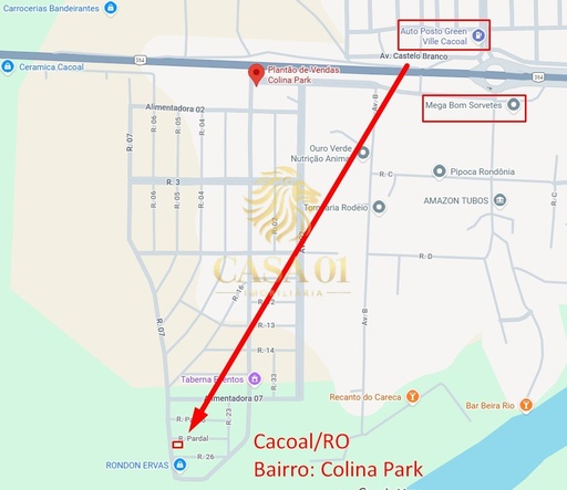 Lote/Terreno no bairro Colina Park , em Cacoal | Eu Corretor