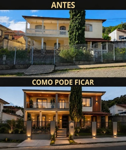 Casa de 5 quartos, no bairro Centro, em Lambari | Eu Corretor