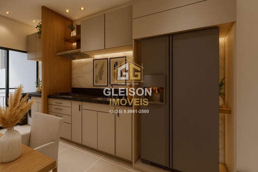 Apartamento de 2 quartos, no bairro Bela Vista, em Passos | Eu Corretor