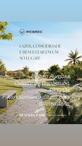 Lote/Terreno de no bairro Aimoré, em Guabiruba | Eu Corretor