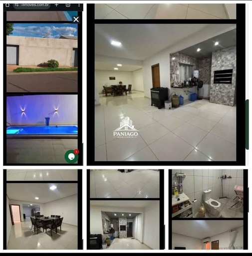 Casa de 3 quartos, 230m² no bairro Paiaguás, em Várzea Grande | Eu Corretor