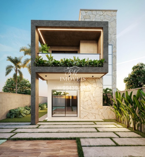 Casa de 3 quartos, 116m² no bairro Timbu , em Eusébio | Eu Corretor