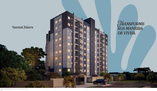 Apartamento de 2 quartos, 42m² no bairro Campina da Barra, em Araucária | Eu Corretor